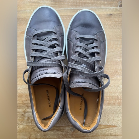 Magnanni Costa Lo (Grey 1) Men's Lace up casual Shoes size 8 - Picture 5 of 9